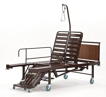 Кровать функциональная медицинская с функцией переворота и сан.оснащением