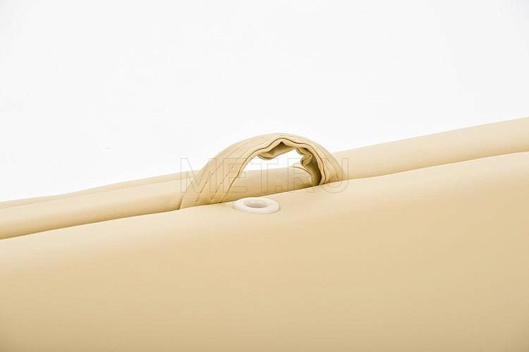 JFAL03А Легкий трёхсекционный алюминиевый массажный стол, бежевый МЕТ