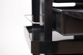 Тележка парикмахерская чёрная