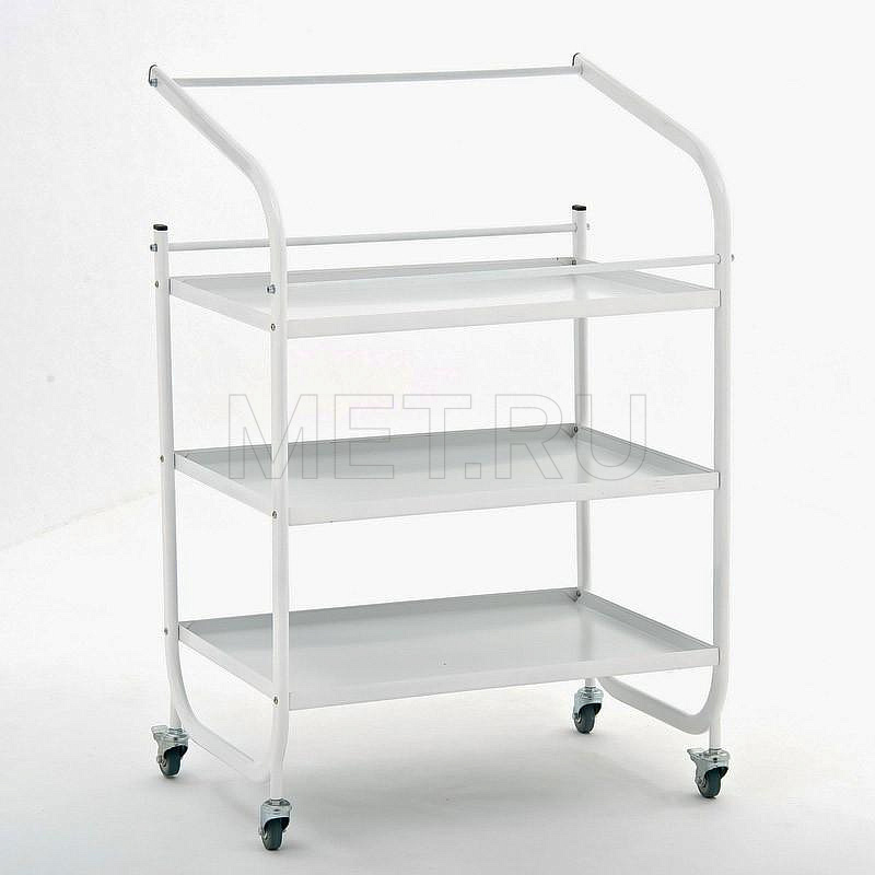 СИ.Б3.03.01 (3М) Столик инструментальный, три металлические полки от производителя