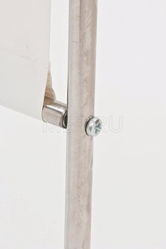 МСК-5302 Ширма медицинская из нержавейки  на колесах