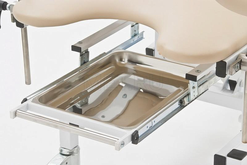 КСМПУ-07г Стол перевязочно/гинекологический на гидроприводе(белый)