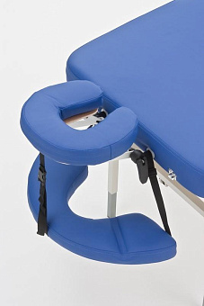 Массажный стол анатомической формы со складным каркасом из стали