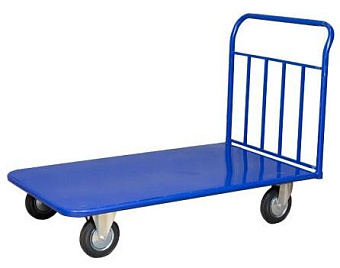 Платформенная тележка 900х1800 мм, для перевозки медицинских грузов до 1000 кг