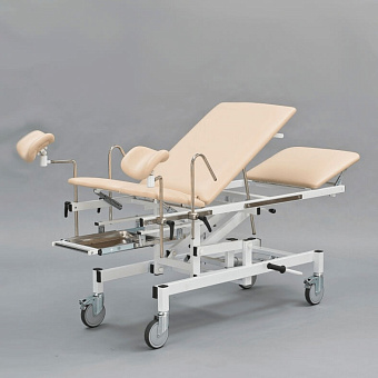 Стол перевязочный на гидроприводе, бежевый