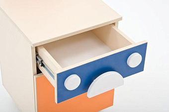 Прикроватная тумбочка медицинская для детских учреждений здравоохранения