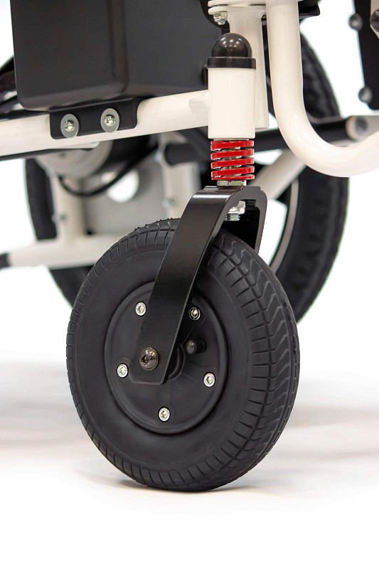 MET COMFORT 85 Электрическая, складная кресло коляска раскладываемая в горизонталь, с self-откидной спинкой