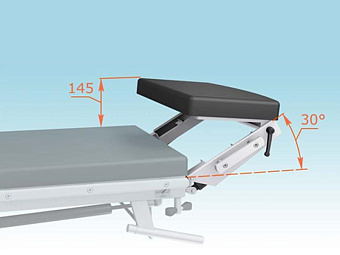 Комплект для позиционирования головы с  двумя наклонами и приводом