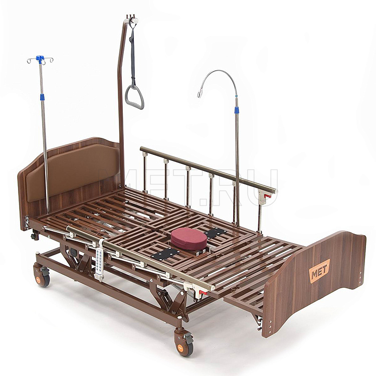 МЕТ REALTA Кровать-кресло с "ушками" - для сна в положении сидя,   с регулировкой высоты, с переворотом и туалетом от производителя