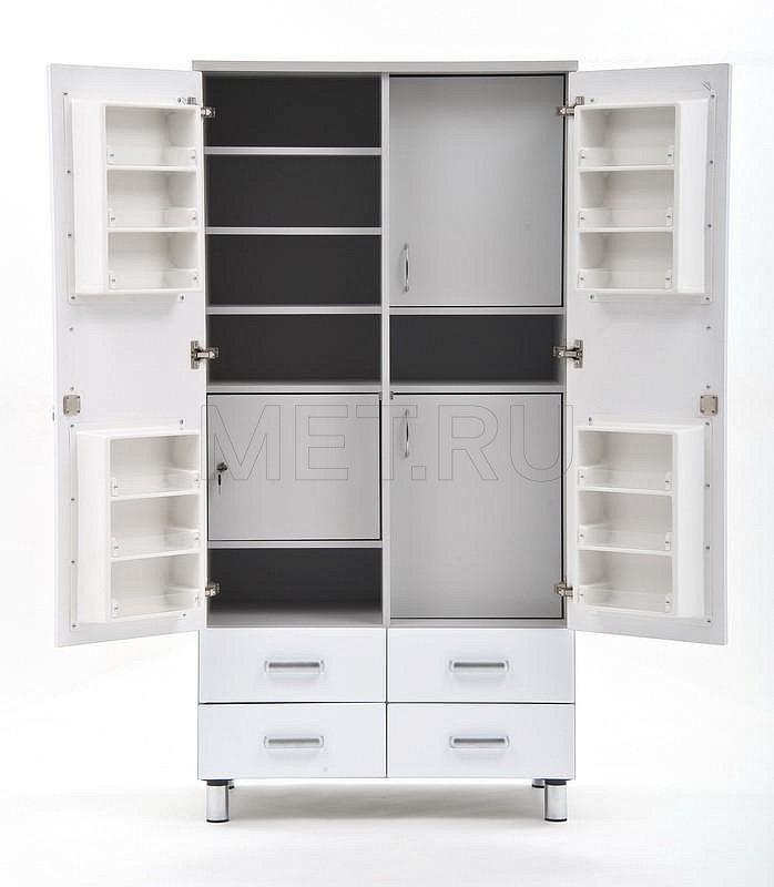 ША02-01 Шкаф для медикаментов, аптечный (850*550*1700)