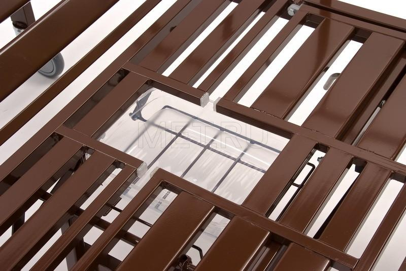 КМФ 943 WOOD WC Кровать медицинская функциональная с туалетом и столиком (пр-во Россия) от производителя