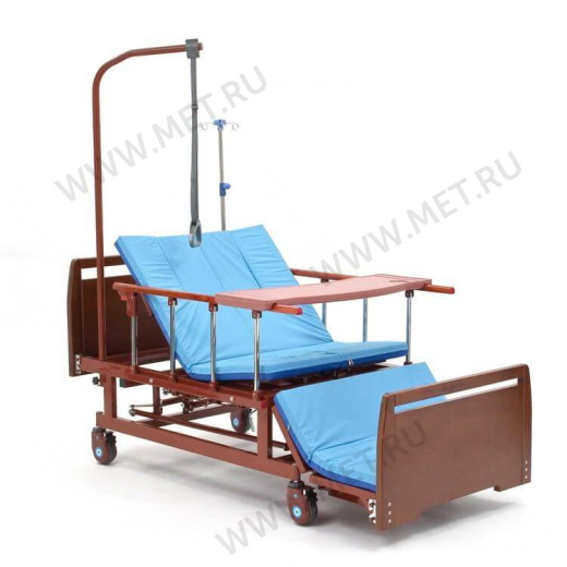 MET REMEKS XL (120см) Широкая медицинская кровать для ухода за лежачими больными с  переворотом и туалетом от производителя