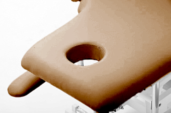 DB-9 (КО-071) кровать массажная с электроприводом, цвет  КОРИЧНЕВЫЙ