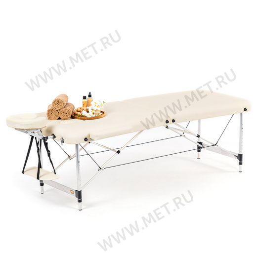MET Comfort A2 Стол массажный СУПЕРЛЕГКИЙ, алюминий, кремовый от производителя
