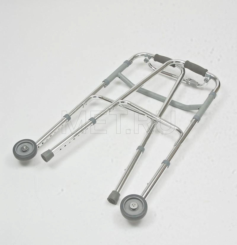 FS912L Ходунки с колёсами на передних опорах МЕТ