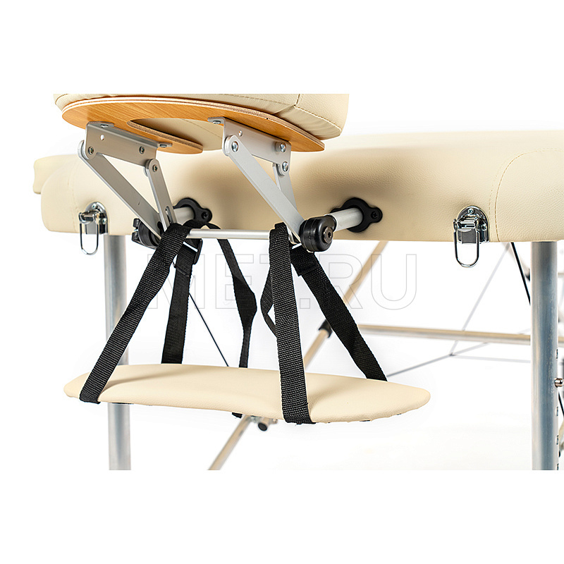 MET Comfort A3 Стол массажный, алюминиевый 3-х секционный, кремовый от производителя