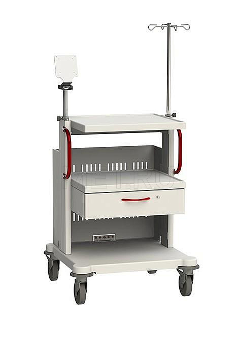 SA-1 Стойка медицинская для аппаратуры, с выдвижным ящиком МЕТ