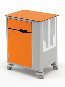 Двухсторонняя тумбочка Vernipool, зеленая