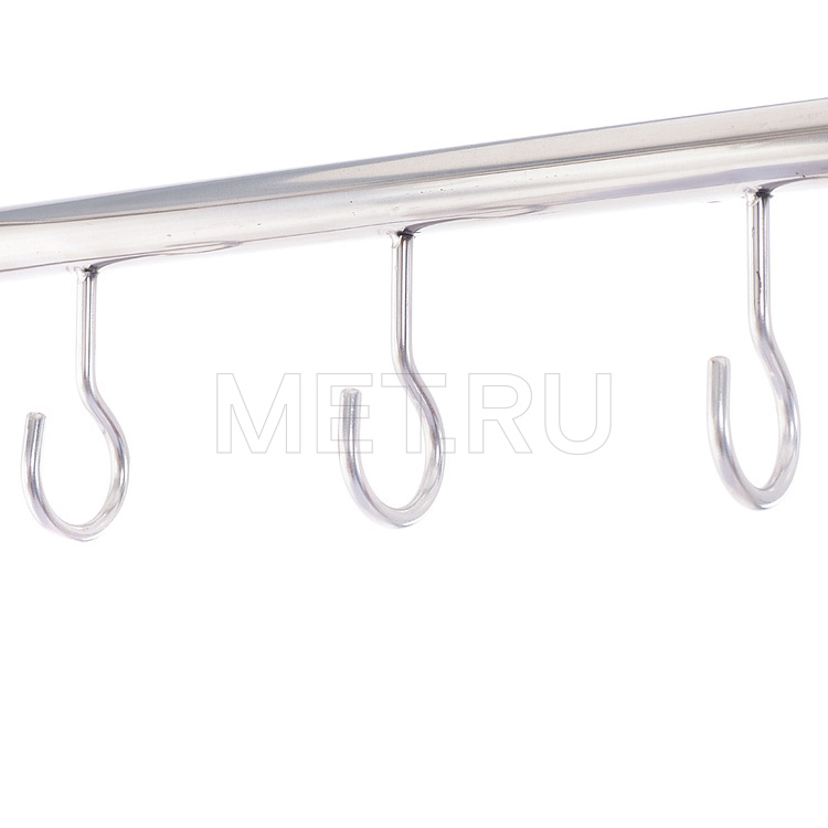 МЕТ BLQ 002 Тележка медицинская для эндоскопов  с выдвижными ящиками и стойкой с крючками MET