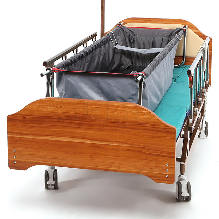 Каркасная складная ванна Ванна-простыня для купания больных в постели MET