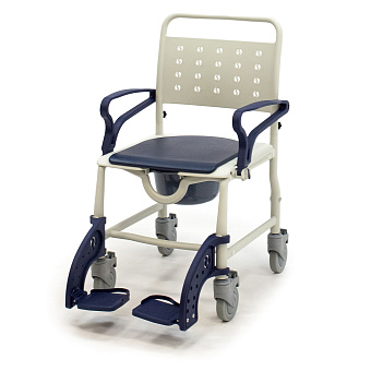 Кресло-туалет синего цвета