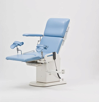 Гинекологическое кресло на электроприводе колонного типа
