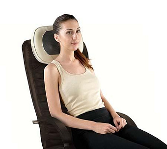 Электрическая массажная подушка с роликами