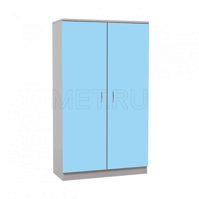 ШК13-04 БЕЛЫЙ Шкаф для документов  двухстворчатый (800*382*1860) МЕТ