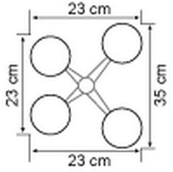 Костыль четырёхопорный детский, пр-во Германия