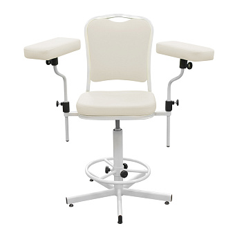 Кресло донорское/для гематологических процедур, цвет светло-зеленый