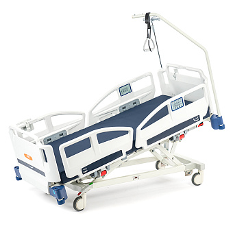 Кровать реанимационная с панелью управления для медсестры и пультом пациента