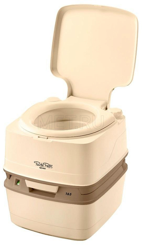 Биотуалет с гофропомпой Прикроватный биотуалет с нижней ёмкостью 21 литр (высота сиденья 408 мм) МЕТ