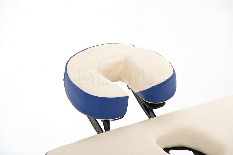 JF AL01А Стол массажный переносной алюм. крем-син/мк