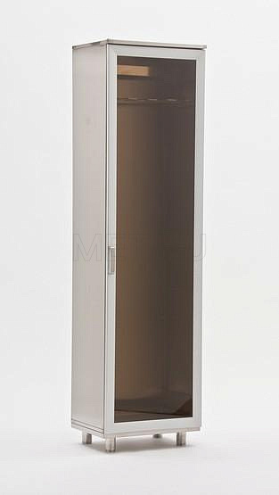МЕТ-S43 (56*40*188) Одностворчатый шкаф для эндоскопов из нержавеющей стали