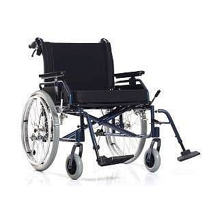 Ortonica BASE 120 Кресло-коляска увеличенной до 295 кг грузоподъёмности, с шириной сиденья 66 см MET