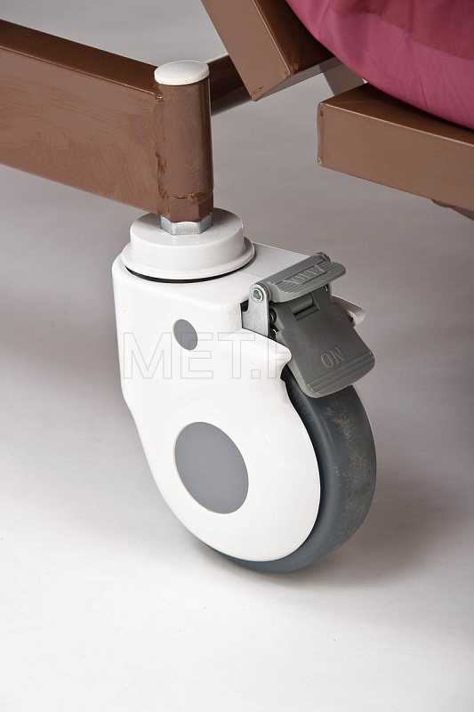 УЦЕНКА МЕТ REMEKS Медицинская кровать для ухода за лежачими больными с  переворотом, туалетом и матрасом MET