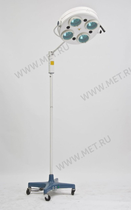 L734 Светильник хирургический передвижной четырехрефлекторный от производителя