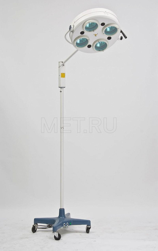 Светильник хирургический передвижной четырехрефлекторный L734 Светильник хирургический передвижной четырехрефлекторный