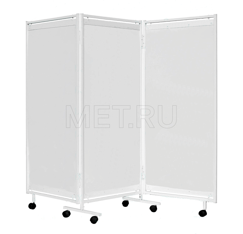 Ширма трёхсекционная с пластиковым заполнением Ш02 Ширма трёхсекционная с пластиковым заполнением