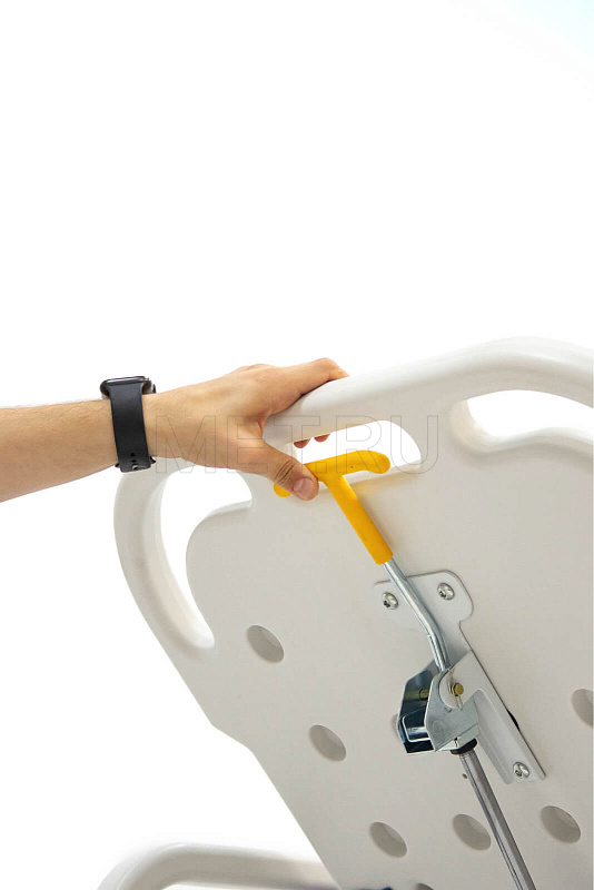 МЕТ ТВ-140 Тележка-каталка для перевозки больных с гидравлической системой регулировки высоты MET