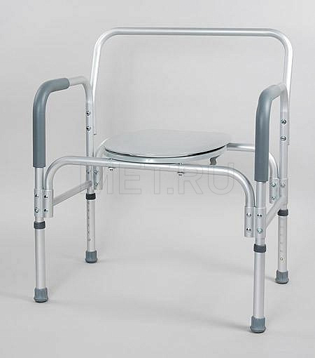 10589 Кресло-туалет для полных, разборный