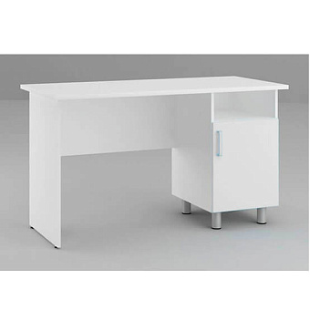 Стол врача письменный с тумбой ниша+дверь