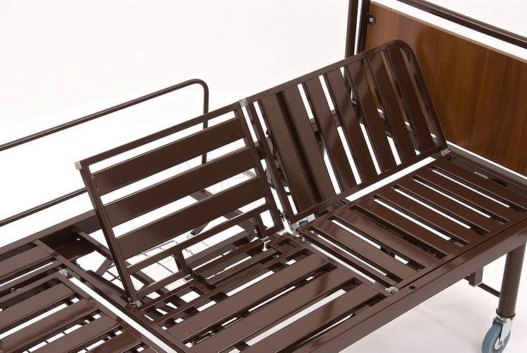 КМФ 942 ПЕРЕВОРОТ с/у левостороннее Кровать функциональная медицинская с функцией переворота и сан.оснащением