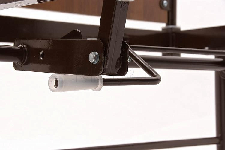 КМФ 942 ПЕРЕВОРОТ с/у левостороннее Кровать функциональная медицинская с функцией переворота и сан.оснащением MET