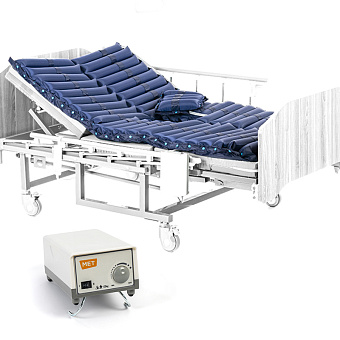 Противопролежневый трубчатый матрас  шириной 1200 мм с отверстием для туалета