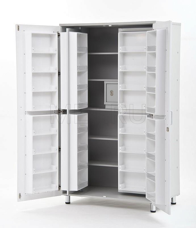 ША02-00 БЕЛЫЙ Шкаф для медикаментов (1100*650*1910)