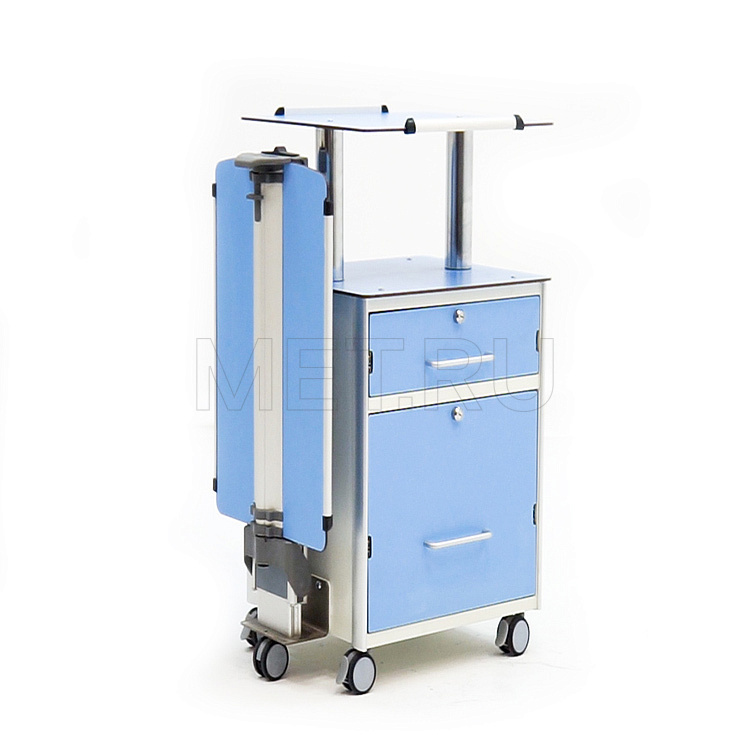 Двухсторонняя прикроватная тумба из HPL-пластика от производителя