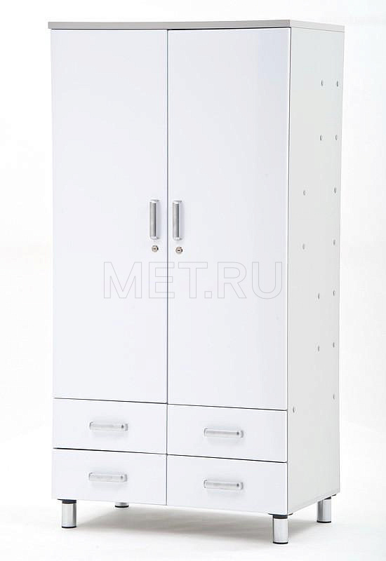 ША02-01 Шкаф для медикаментов, аптечный (850*550*1700) МЕТ