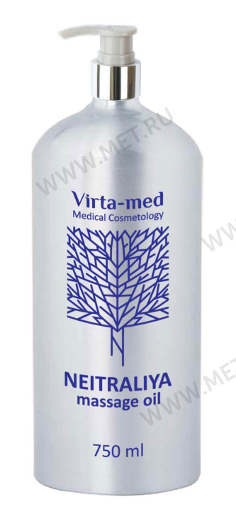 Neitraliya Virta-med Профессиональное массажное масло 750 мл от производителя