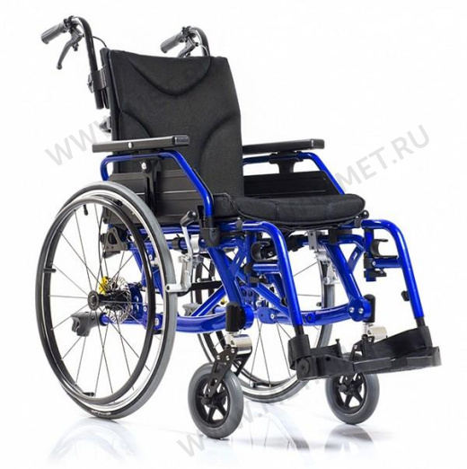DELUX 530 Кресло-коляска с амортизаторами на всех колёсах от производителя